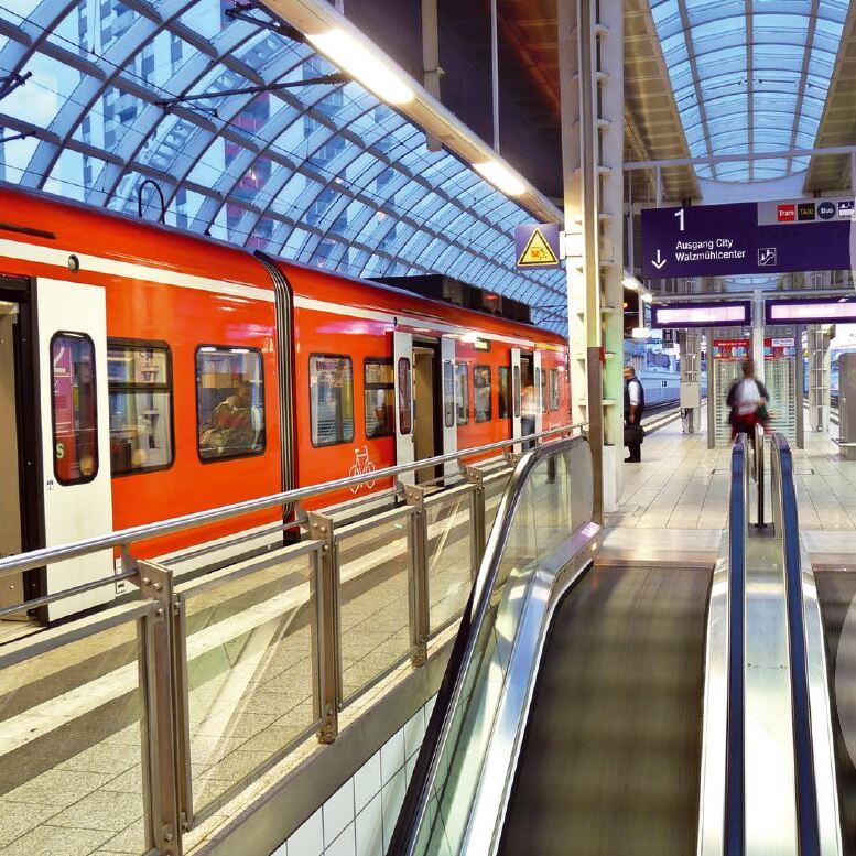 Öffnen Sicher im Einsatz: Sicherheitsdienst im Schienennahverkehr